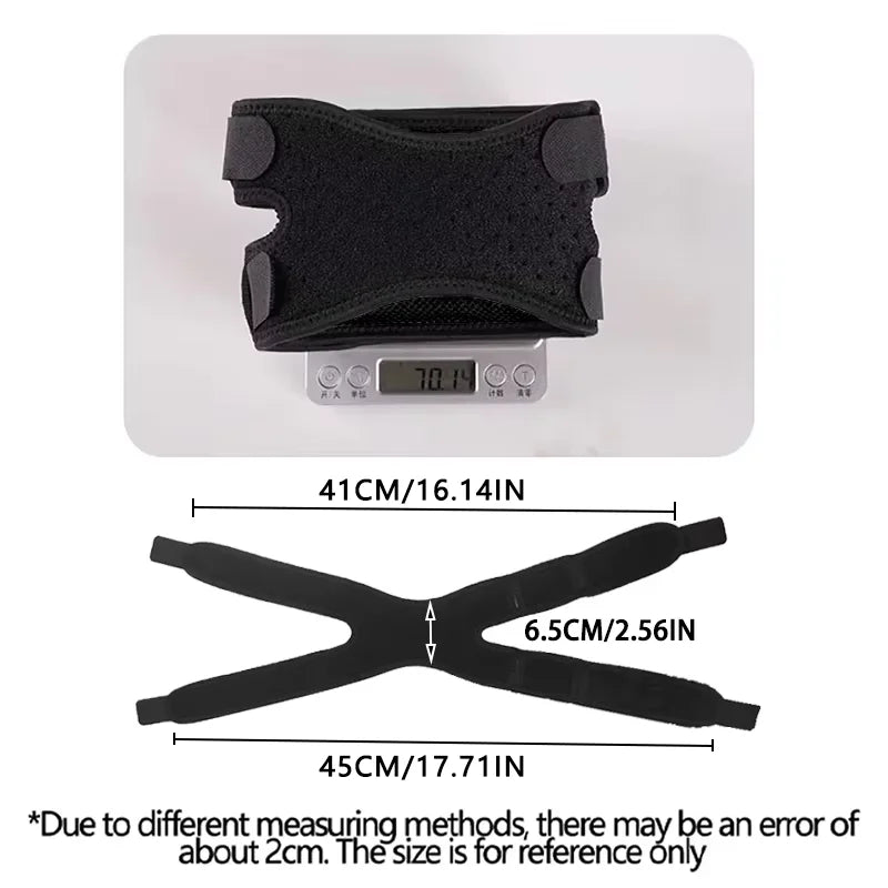 Genouillère de Compression Réglable – Soutien & Confort Articulaire