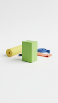 Bloc de yoga vert citron