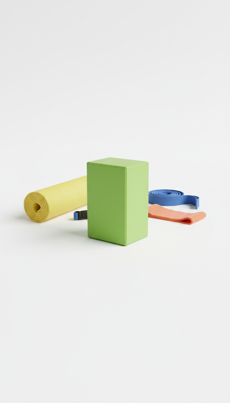 Bloc de yoga vert citron